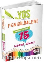 YGS Fen Bilimleri Tamamı Çözümlü 15 Deneme Sınavı