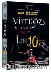 2017 KPSS Genel Yetenek Genel Kültür Virtüöz Sorular Fasikül Fasikül Son 10 Yıl Çözümlü Çıkmış Sorular