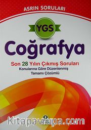2013 YGS Coğrafya Asrın Soruları <br /> Son 28 Yılın Çıkmış Soruları Konularına Göre Düzenlenmiş Tamamı Çözümlü