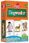 Flaş Kartlar - Hayvanlar & Oyna-Eğlen-Öğren-Zeka Geliştir (2-7 Yaş)