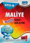 2013 KPSS-A Maliye Açıklamalı Konu Anlatımı