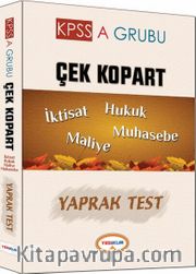 2017 KPSS A Grubu Çek Kopart Yaprak Test (Maliye-Muhasebe-Hukuk-İktisat)