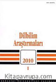 Dilbilim Araştırmaları 2010 / 1