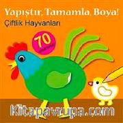 Çiftlik Hayvanları /Yapıştır Tamamla Boya