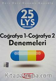 25 LYS Denemesi Coğrafya 1 - Coğrafya 2 Denemeleri