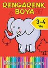 Rengarenk Boya -2 / 3-4 Yaş Kırmızı Kitap