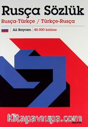 Rusça Sözlük <br /> Rusça-Türkçe / Türkçe-Rusça 40.000 Kelime