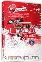2013 KPSS Anayasa Öğreten Soru Bankası (Tamamı Çözümlü)