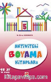 Aktiviteli Boyama Kitapları -5