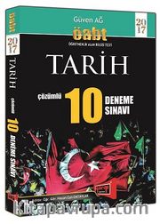 2017 ÖABT Tarih Öğretmenliği Çözümlü 10 Deneme Sınavı