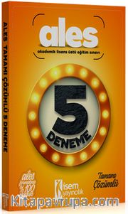 2017 ALES Tamamı Çözümlü 5 Fasikül Deneme Sınavı