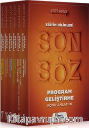 2017 KPSS Eğitim Bilimleri Son Söz Modüler Set (6 Kitap)