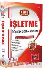 1. Sınıf Bahar Dönemi İşletme Öğreten Özet ve Sorular (Kod:112 İŞL)