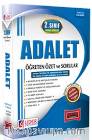 AÖF 2. Sınıf 4. Yarıyıl Bahar Dönemi Adalet Öğreten Özet ve Sorular (Kod:124-AD)