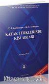 Kazak Türklerinde Kişi Adları
