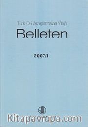 Türk Dili Araştırmaları Yıllığı Belleten 2007 / 1