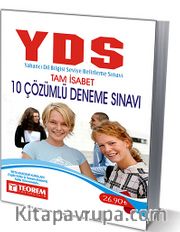 2013 YDS Tam İsabet 10 Çözümlü Deneme Sınavı