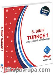6. Sınıf Türkçe -1 Konu Anlatımlı Soru Bankası