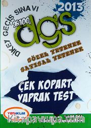 2013 % 100 DGS Sözel Yetenek-Sayısal Yetenek Çek Kopart Yaprak Test