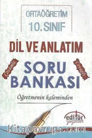 10. Sınıf OrtaöğretimDil ve Anlatım Soru Bankası Öğretmenin Kaleminden