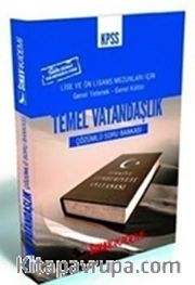 KPSS Temel Vatandaşlık Lise ve Önlisans Çözümlü Soru Bankası