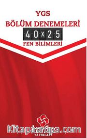 YGS 40x25 Fen Bilimleri Bölüm Denemeleri
