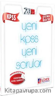 2014 KPSS Yeni Kpss Yeni Sorular