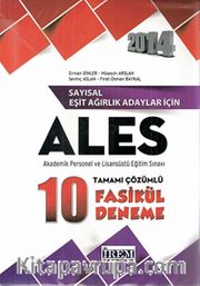 2014 ALES Tamamı Çözümlü 10 Fasikül Deneme / Sayısal-Eşit Ağırlık Adaylar İçin