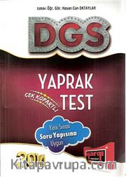 2014 DGS Yaprak Test Çek Kopart