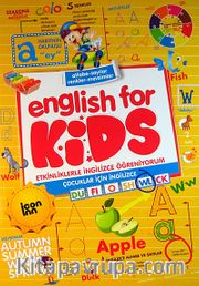 English for Kids Etkinliklerle İngilizce Öğreniyorum (Çocuklar İçin İngilizce)