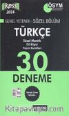 2014 KPSS Genel Yetenek Türkçe 30 Deneme