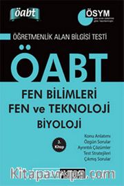 KPSS ÖABT Fen Bilimleri Fen ve Teknoloji Biyoloji