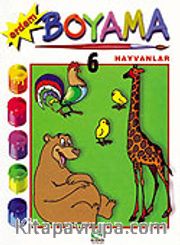 Hayvanlar/Erdem Boyama Kitapları Dizisi