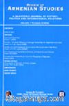 Review of Armenian Studies Volume 1 Number 2 2003