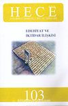 Sayı:103-Temmuz 2005-Hece Aylık Edebiyat Dergisi