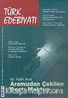 Sayı: 382/Ağustos 2005/Türk Edebiyatı/Aylık Fikir ve Sanat Dergisi
