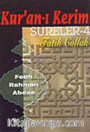 Kur'an-ı Kerimden Sureler 4 (Kaset)
