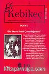 Sayı 19/2005-Kebikeç-İnsan Bilimleri İçin Kaynak Araştırmaları Dergisi