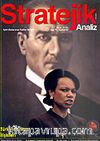 Stratejik Analiz / Sayı:74 / Haziran 2006 Uluslararası İlişkiler Dergisi Cilt 6