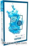 2017 KPSS Eğitim Bilimleri Tüm Dersler Çek Kopart Yaprak Test