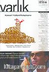Varlık Aylık Edebiyat ve Kültür Dergisi / Eylül 2006