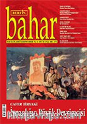 Sayı:103 Eylül 2006 / Berfin Bahar/Aylık Kültür, Sanat ve Edebiyat Dergisi