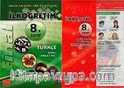 İlköğretim 8. Sınıf Türkçe+Türkçe Yaprak Testli
