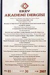 Sayı:30 Kış 2007 Ekev Akademi Dergisi