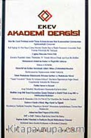 Sayı:24 Yaz 2005 Ekev Akademi Dergisi