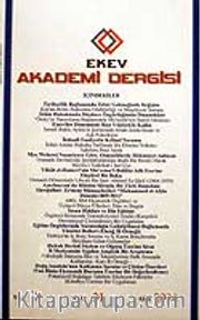 Sayı:21 Güz 2004 Ekev Akademi Dergisi