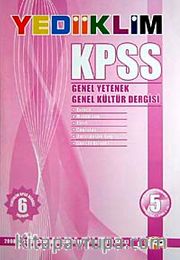 KPSS Genel Yetenek-Genel Kültür Dergisi-5