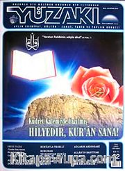 Yüzakı Aylık Edebiyat, Kültür, Sanat, Tarih ve Toplum Dergisi/Sayı:62 Nisan 2010