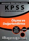 KPSS Eğitim Bilimleri Ders Notu & Ölçme ve Değerlendirme