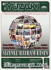 Yüzakı Aylık Edebiyat, Kültür, Sanat, Tarih ve Toplum Dergisi/Sayı:67 Eylül 2010